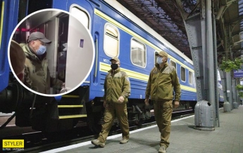 Две девушки "поставили на уши" весь поезд "Укрзализныци": пришлось остановить (видео)