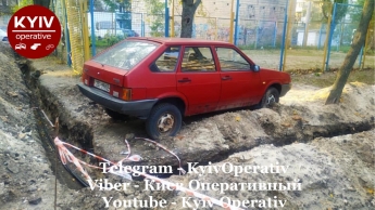 Преступление и наказание: в сети показали фото забавного случая с "героем парковки" в Киеве