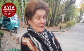 В Киеве женщина пыталась украсть дерево и "прославилась": фото