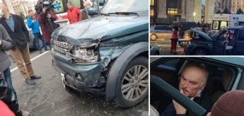 В центре Киева внедорожник въехал в толпу и протаранил 4 авто: два человека погибло (Фото и видео)