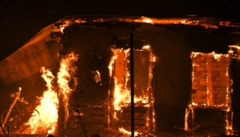 В Запорожской области при пожаре погиб мужчина (фото)