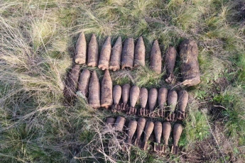 В Запорожской области уничтожили 32 снаряда (фото)