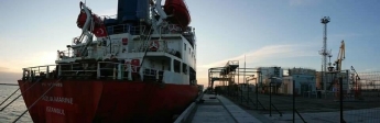 В Бердянский порт впервые за пять лет прибыл танкер с топливом