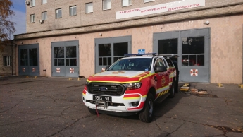 В Мелитополе спасатели новыми автомобилями хвастали (фото)