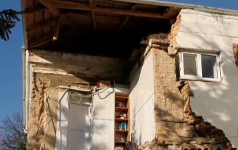 На Волыни в интернате с сотней пациентов ночью рухнула стена (видео)