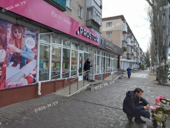 В Мелитополе сеть магазинов "Простор" наплевала на карантин выходного дня (фото)