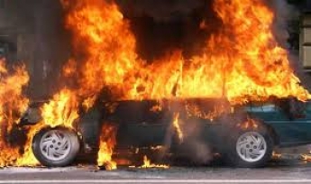 За сутки в Запорожской области сгорело три автомобиля (фото)