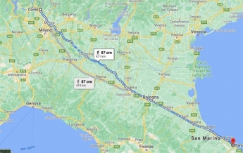 Итальянец прошел 450 км, чтобы "остыть" после ссоры с женой