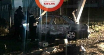 Под Киевом взлетело на воздух припаркованное авто - взрыв был страшной силы: фото