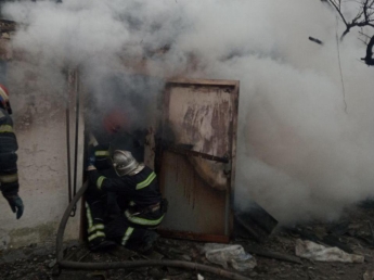 В Запорожской области во время пожара пострадал 38-летний мужчина (фото)
