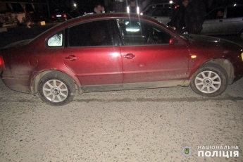 Под Хмельницким таксист услуги "трезвый водитель" напился и угнал авто клиентки