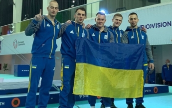 Сборная Украины по спортивной гимнастике выиграла чемпионат Европы