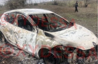 Под Одессой зверски убили женщину-таксиста, авто сожгли: фото