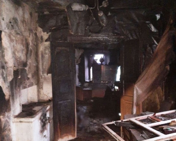 При пожаре в Запорожской области умер 62-летний мужчина (фото)