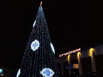 Открытие главной новогодней ёлки города в Запорожской области состоится в режиме онлайн