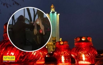 Маска не спасла: "копы" нашли хулигана, напавшего на журналистку в центре Киева