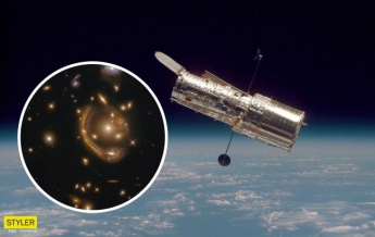 "Расплавленное кольцо" Эйнштейна: телескоп "Хаббл" снял крайне редкое явление