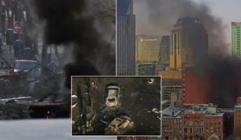 В США террористы взорвали мощную бомбу, разрушены здания. Фото и видео с места ЧП
