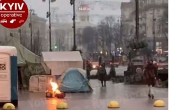 Под окнами киевской мэрии едва не прогремел взрыв: первые подробности и видео ЧП