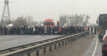 В Запорожской области перекроют трассу против роста цены на газ (фото)