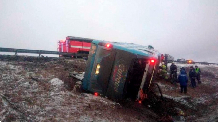 Автобус с украинцами попал в страшное смертельное ДТП в России: фото и видео