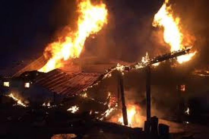 В Запорожской области ликвидировали пожар на территории частного дома