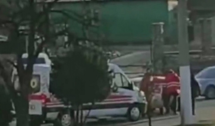 В Мелитополе произошло ДТП с пострадавшим, который ушел из больницы (видео)