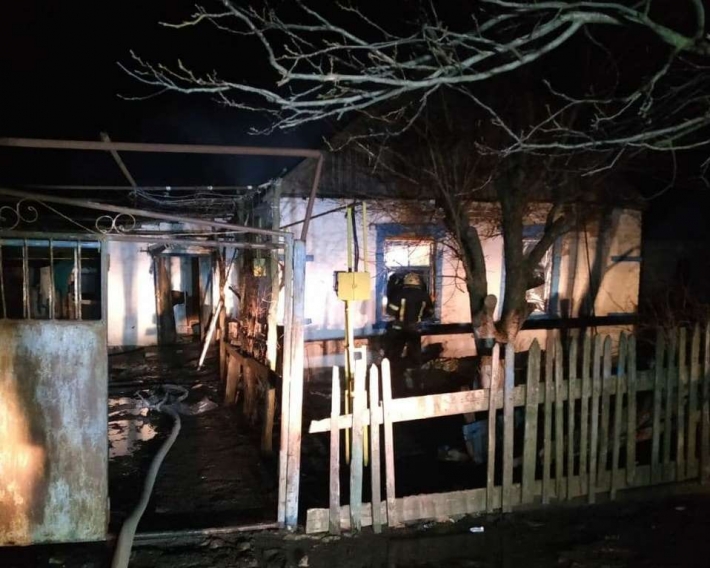 В Мелитопольском районе спасатели ликвидировали пожар в жилом доме (фото)