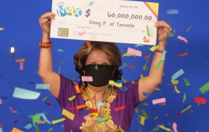 Женщина 20 лет использовала комбинацию для лотереи и выиграла $60 млн