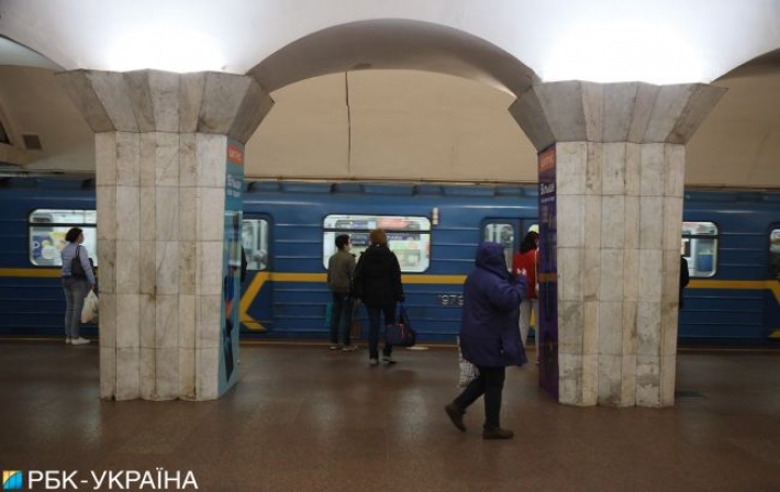 В метро Киева произошел 