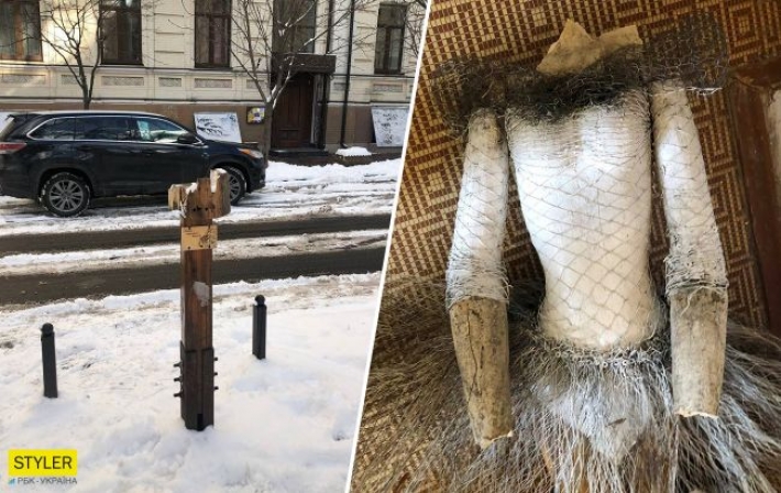В Киеве вандалы сломали легендарную скульптуру от создателя Пейзажной аллеи (фото)