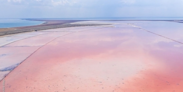 В сети появились 3D-панорамы с пейзажами Генического Розового озера