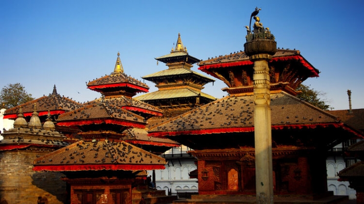 Зеленский поздравил китайцев с Новым годом изображением столицы Непала