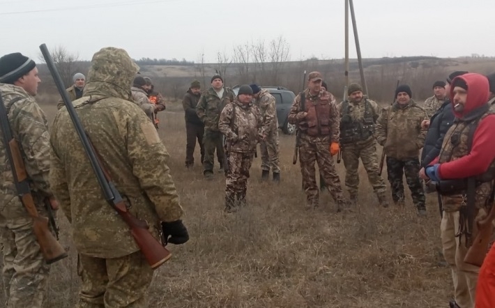 В Мелитопольском районе охотники устроили облаву на хищников