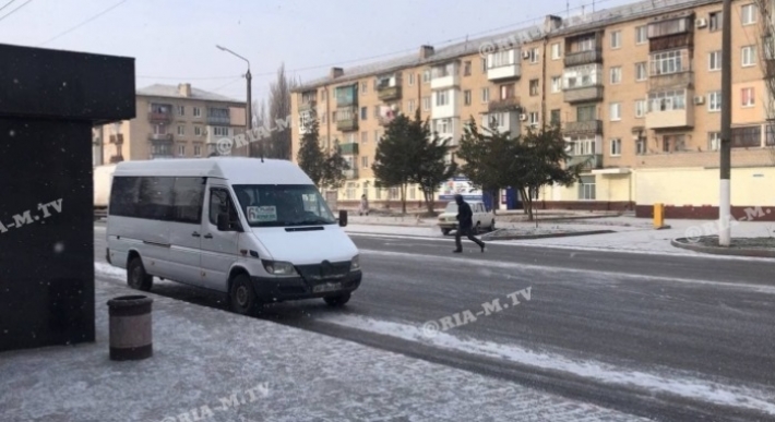 В Мелитополе появился пешеходный переход-невидимка (видео)