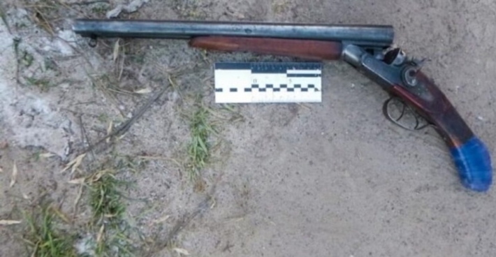 В лесополосе в Запорожской области нашли ружье и патроны к нему