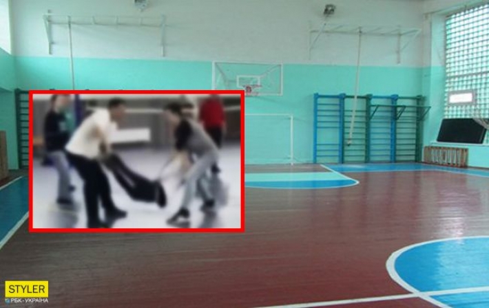 Под Киевом новый школьный скандал: учитель подбил детей на опасные игры (видео)