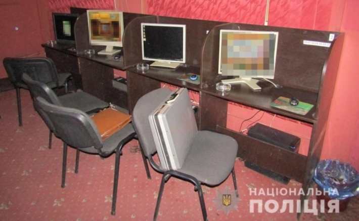 В Мелитополе прикрыли подпольное казино (фото)