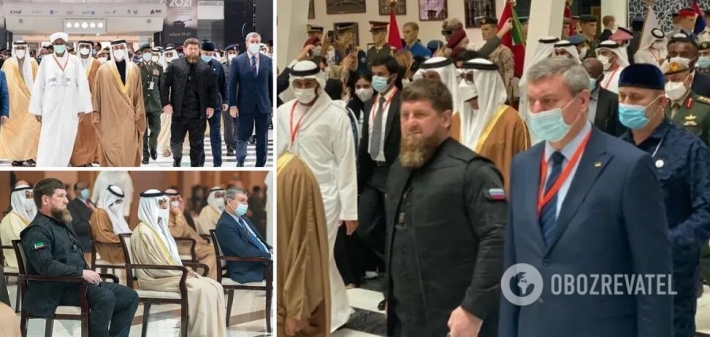 Уруского заметили рядом с Кадыровым на выставке оружия в ОАЭ: фото, видео и все детали скандала