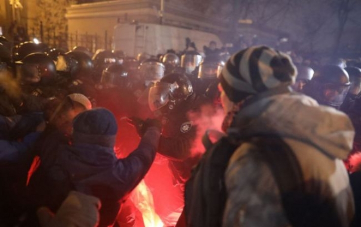 Акции за Стерненко в Киеве: полиция отпустила всех задержанных