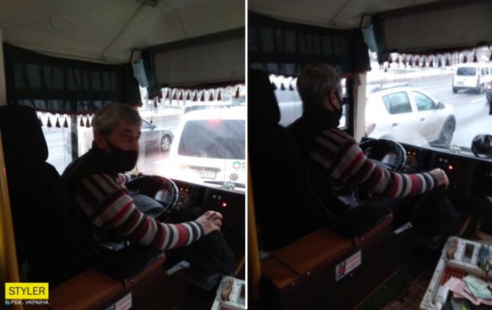 В Киеве наказали маршрутчика-хама, который выгнал дедушку с детьми