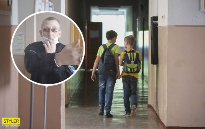 В Черкассах пожаловались на охранника в школе, который унижает детей: вспыхнул скандал (видео)