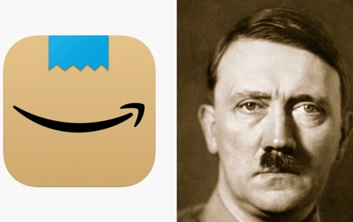 В Amazon сменили логотип из-за "усов Гитлера" (фото)