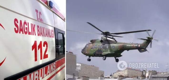 В Турции рухнул вертолет с военными: среди 9 погибших – генерал (Фото и видео)