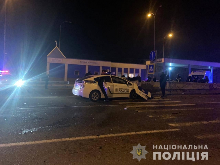 Смертельное ДТП с авто полиции под Одессой: жуткий момент попал на видео