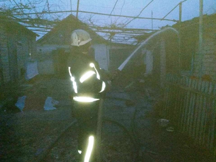 В Запорожской области при пожаре погиб 57-летний мужчина (фото)