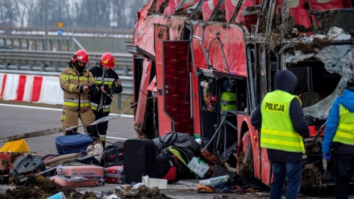 Прокуратура Польши предъявила обвинения водителю украинского автобуса, который попал в смертельное ДТП