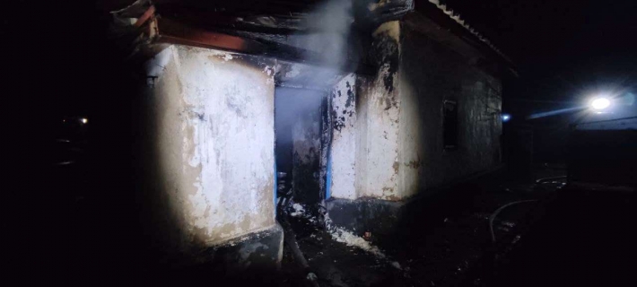 В Запорожской области во время пожара пострадали два человека: один из них погиб (фото)