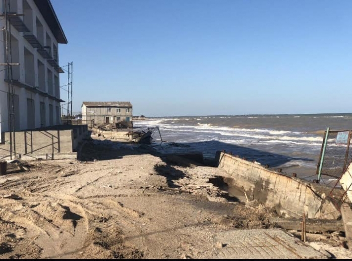 В Мелитопольском районе ученые отмечают катастрофическую потерю прибрежных территорий (фото, видео)