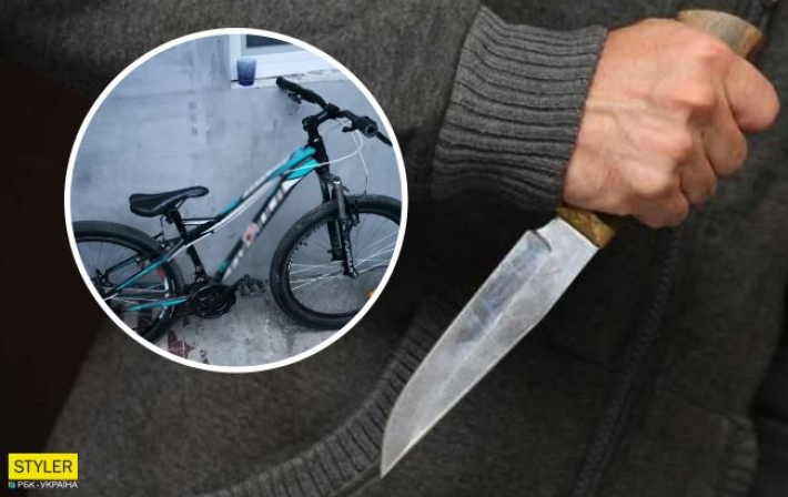 В Одессе иностранец с ножом напал на ребенка, чтобы отобрать велосипед (фото)